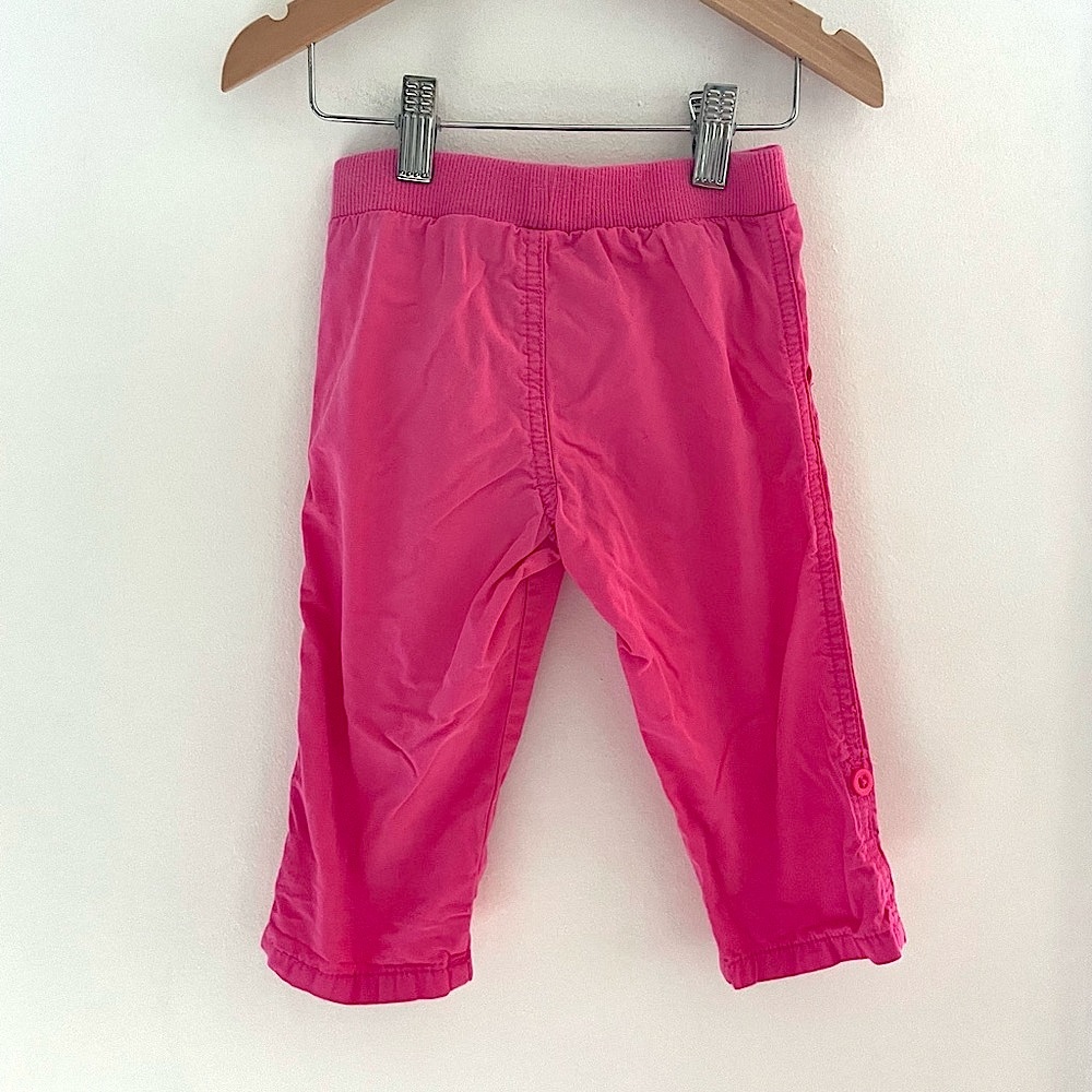 5/$20💥Capri AND Full-Length Comfy Lightweight Pull-On Pants, Pockets, Peony Pink - Picture 6 of 8